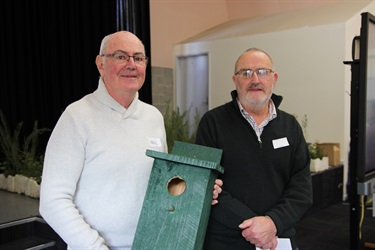Paul and Kevin from Woodend Mens Shed
