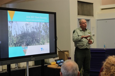 Mark Lee from DELWP presented on recent local fauna and flora studies. Thank you to DELWP for funding this exciting project.
