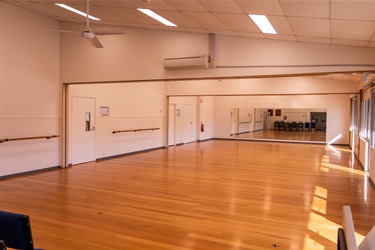 Large meeting room at the Macedon Community Centre