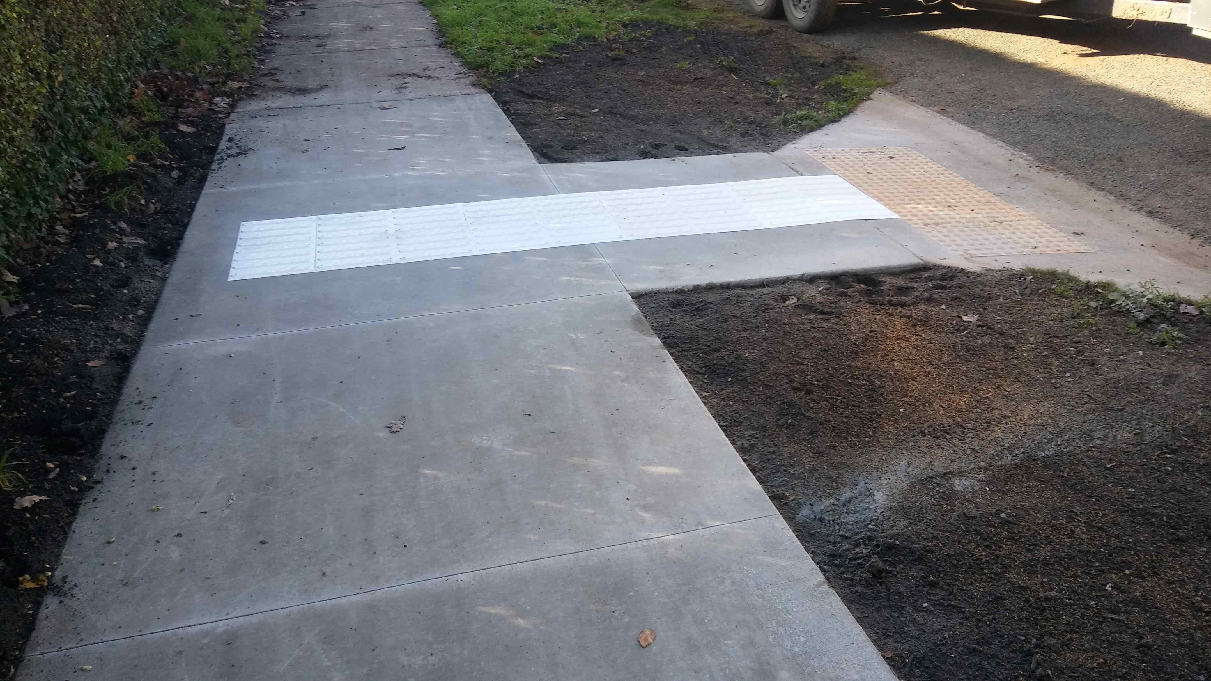 Footpath Construction High Street, Lancefield Macedon Ranges Shire
