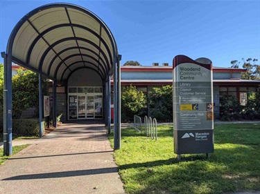 Woodend Community Centre - entrance