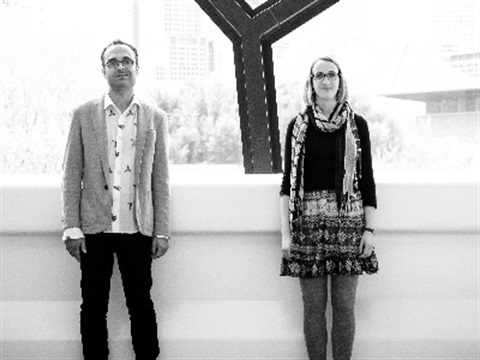 Image of artists Luke Howard & Natalie Bartsch