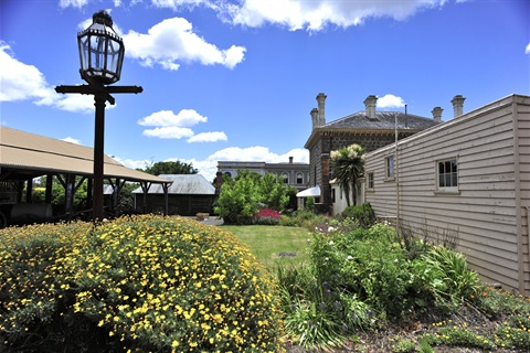 Image of museum gardens