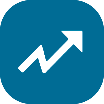 Upwards arrow icon