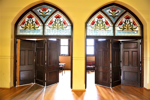 Interior of Red Brick Hall