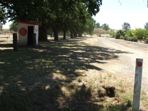 Road at Malmsbury Cricket Ground