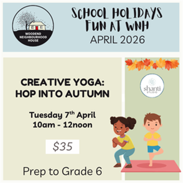 Advertising Tile for Creative Yoga Workshop