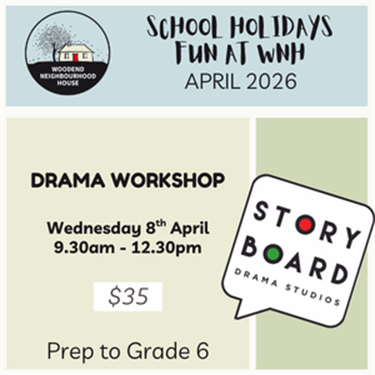 Advertising Tile for Drama Workshop