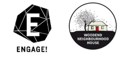 EngageVic & Woodend Neighbourhood House logos